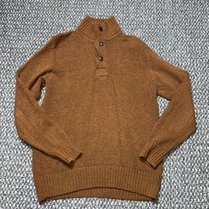 Brown knit sweater